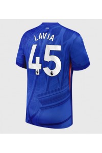 Chelsea Romeo Lavia #45 Voetbaltruitje Thuis tenue 2025-26 Korte Mouw